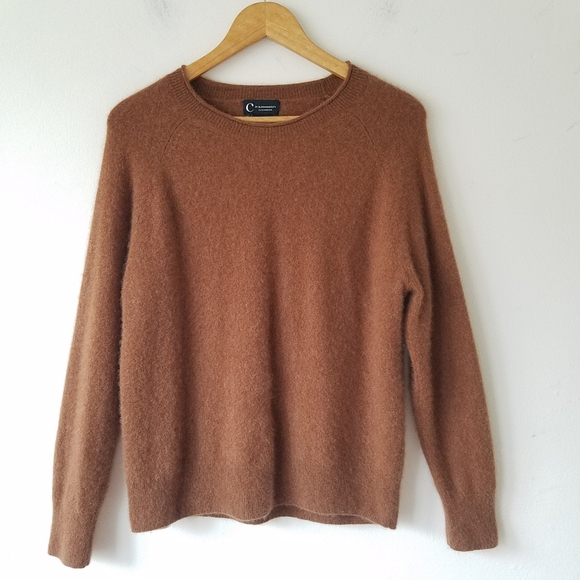 Clothing C By Bloomingdale's Crewneck Cashmere Sweater C By
